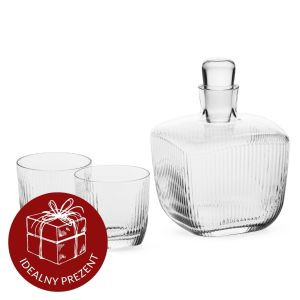 Komplet do whisky Perfect Serve Gentleman (3 el.)