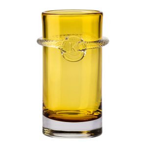 Wysokie kryształowe szklanki HERITAGE Bursztyn