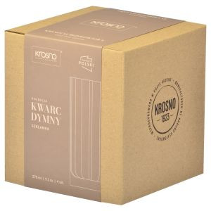 Wysokie szklanki GEMSTONE FUTURA Kwarc Dymny