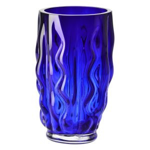 Kryształowy wazon HERITAGE Kobalt 20,5 cm