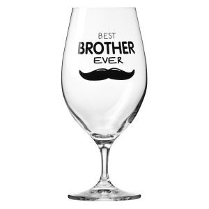 Pokal do piwa z dedykacją dla brata BEST BROTHER EVER 400 ml
