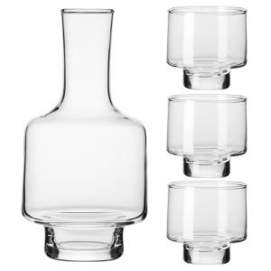 Komplet do wody GEMSTONE MOTHER EARTH Kryształ (4 el.)