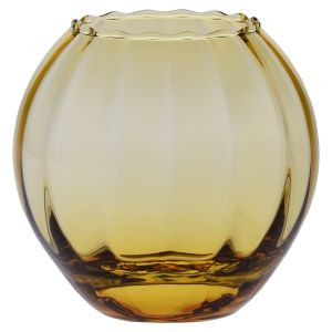 Świeczniki GEMSTONE Bursztyn (pełny kolor) 11,4 cm