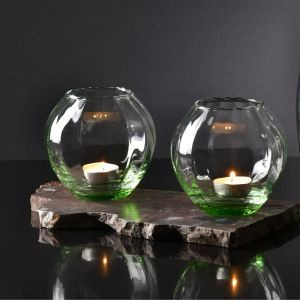 Świeczniki GEMSTONE Szmaragd 11,4 cm