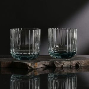 Marszałkowskie szklanki do wody GEMSTONE Akwamaryn