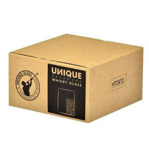 Brązowe szklanki do whisky Teroso UNIQUE 290 ml