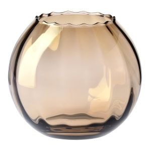 Wazon GEMSTONE Kwarc Dymny (pełny kolor) 15,5 cm