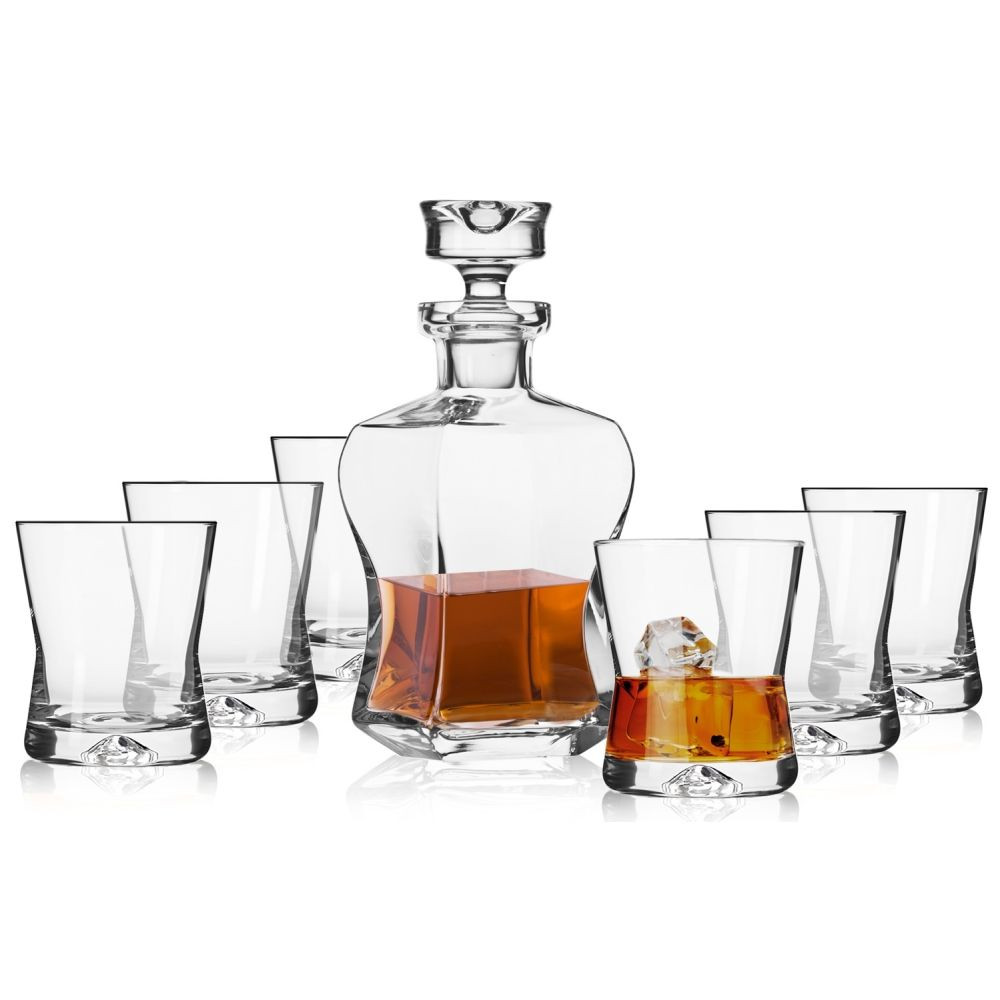 Krosno Fjord Bicchieri da whisky brandy rum, Set 6