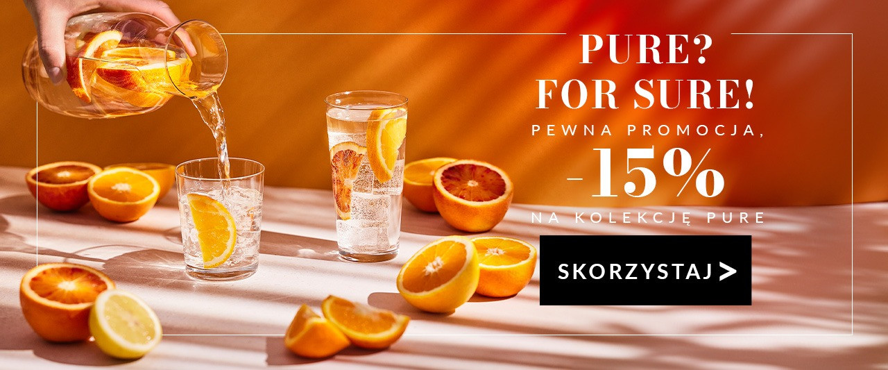 Kolekcja PURE -15% | e-sklep Krosno Glass