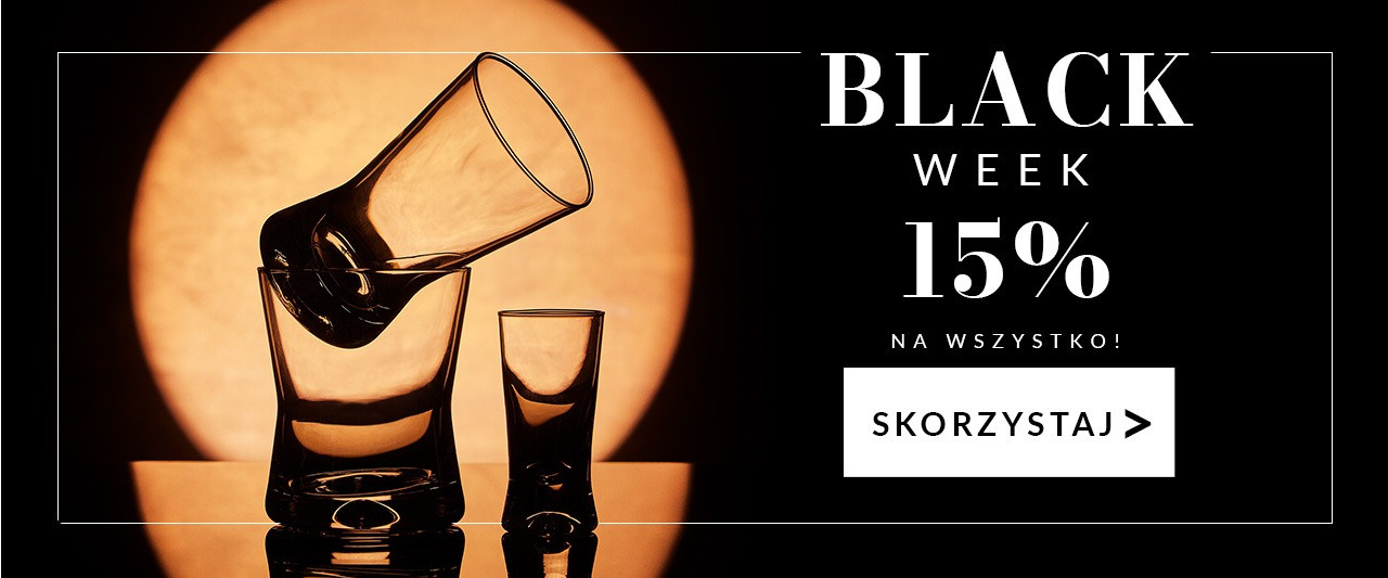 Black Week w KROSNO | e-sklep Krosno Glass