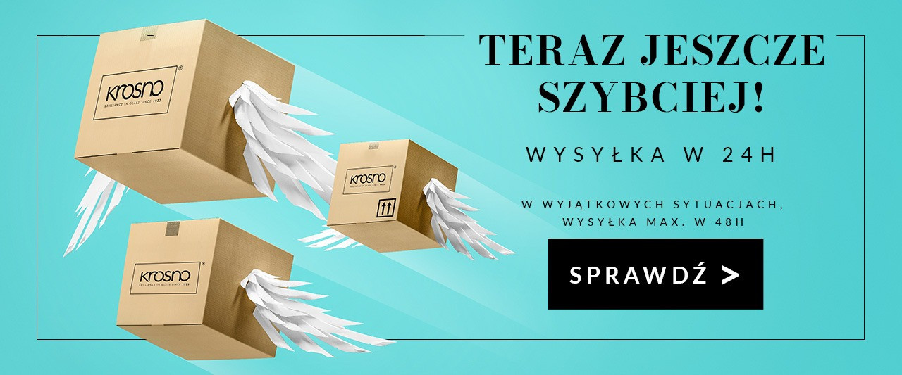 Wysyłka 24h | e-sklep Krosno Glass