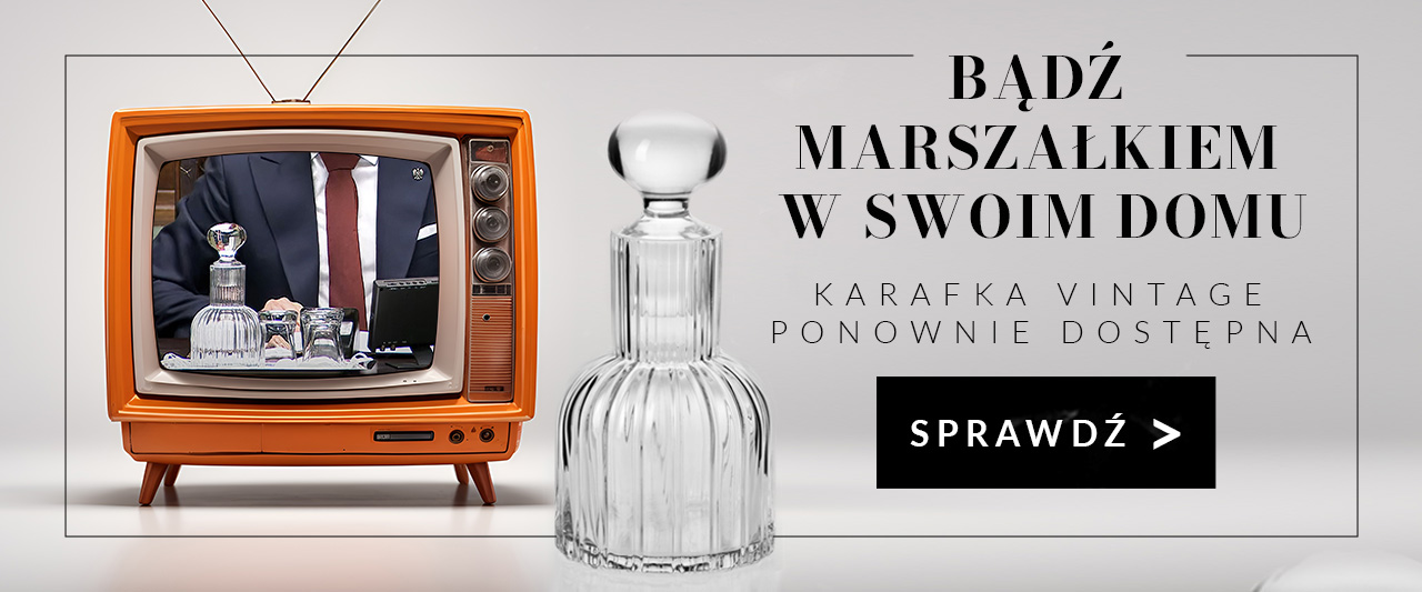 Karafka sejmowa marszałkowska| e-sklep Krosno Glass