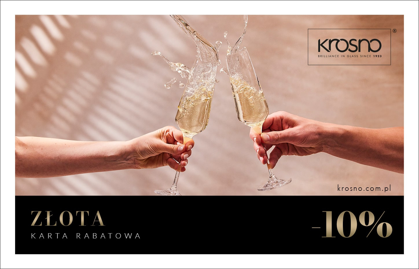 Złota karta rabatowa KROSNO rabat 10%